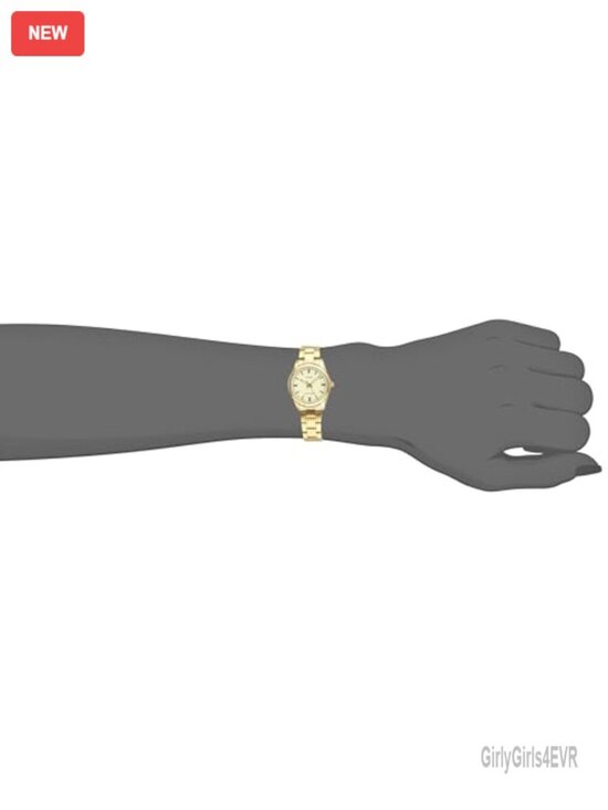 Gold Stainless Steel Analog Watch Quartz Movement main image 4